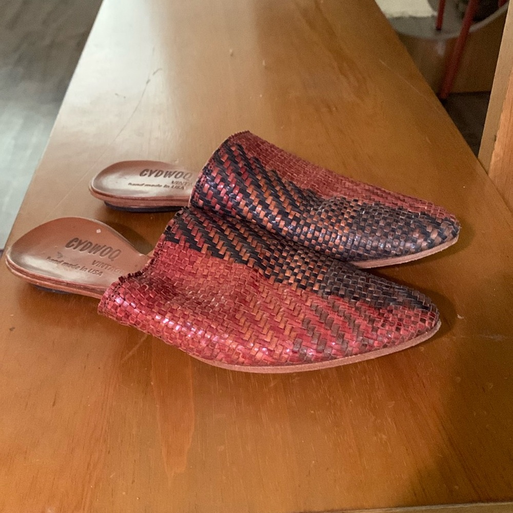 CYDWOQ Woven Orient Mule